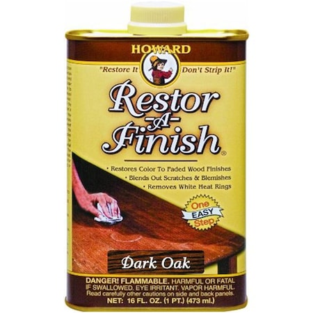 Howard 1 Pt Dark Oak Restor-A-Finish One-Step Refinisher RF7016